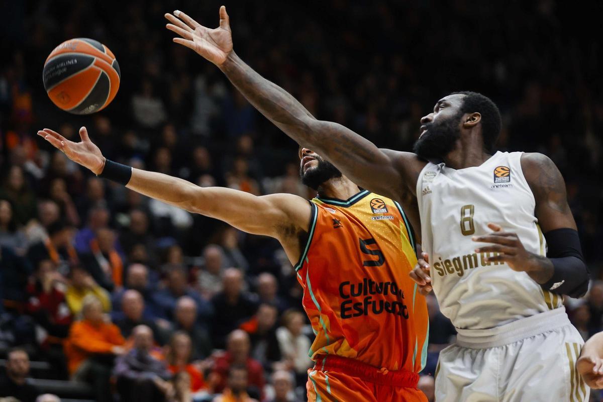 Victoria de Valencia Basket ante el Bayern de Munich