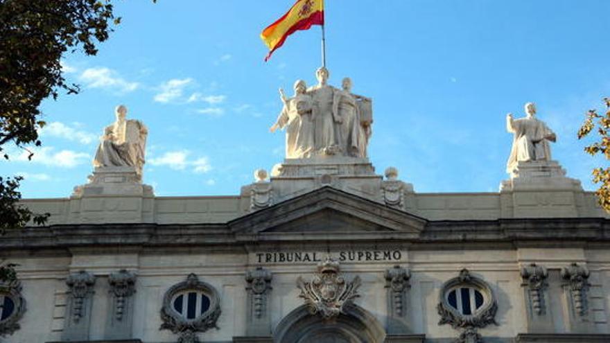 Façana del Tribunal Suprem, a Madrid.