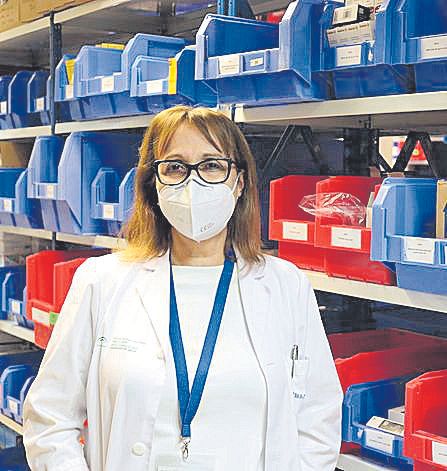 Isabel Muñoz, directora de la Unidad de Gestión Clínica de Farmacia