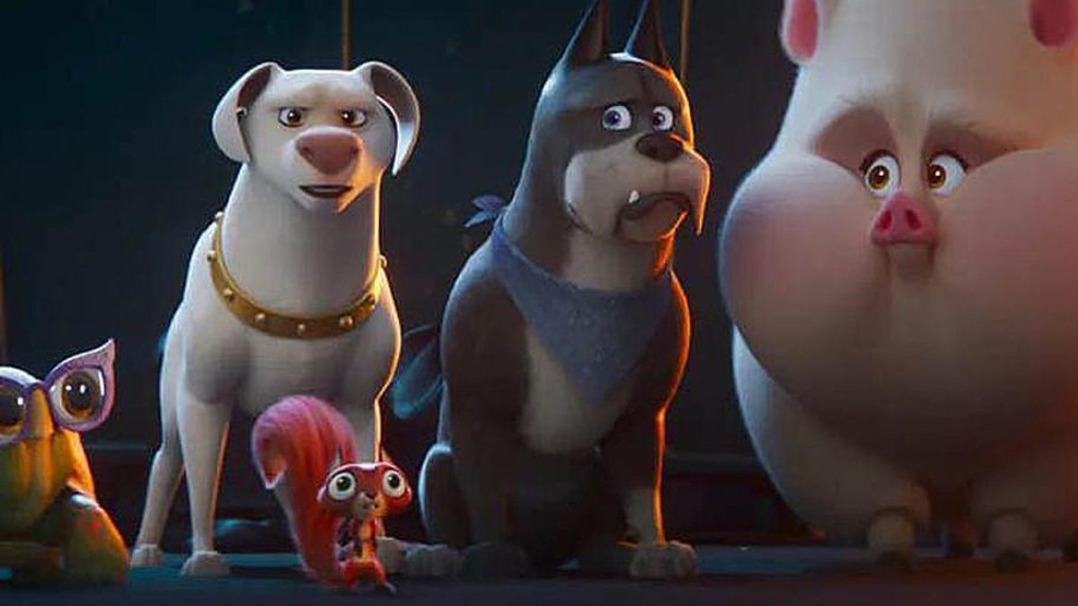 Una imagen de 'DC. Liga de Supermascotas'.