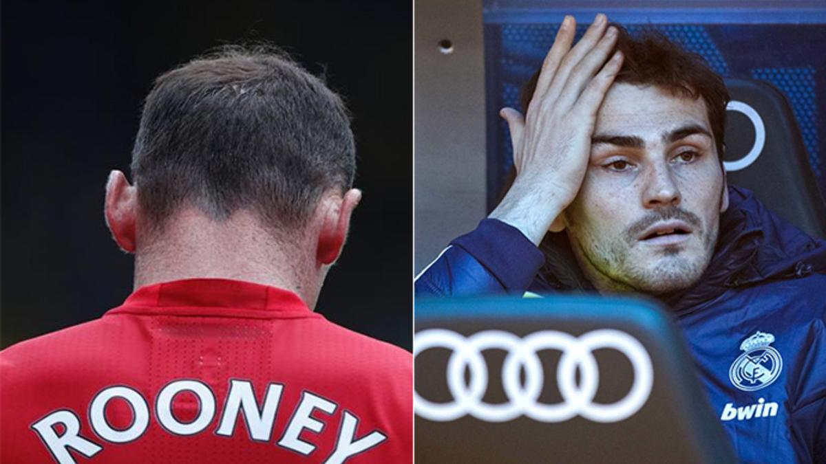 Alrededor del ManU crece la sensación de que Rooney correrá la misma suerte que Casillas con Mourinho