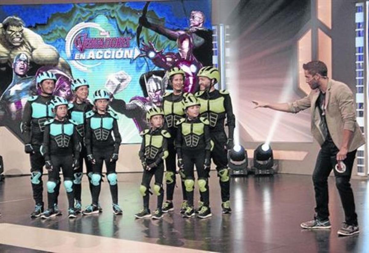 'Los Vengadores en acción'.