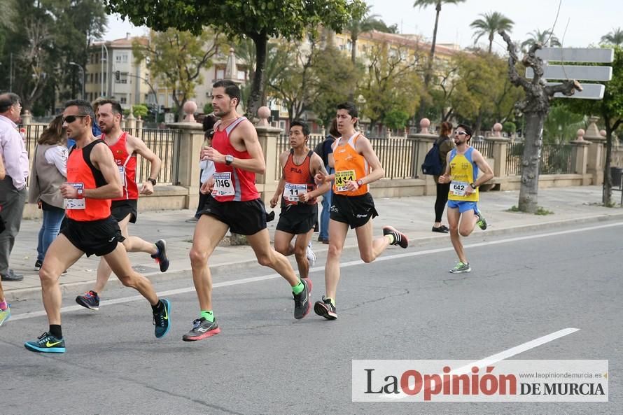 Media Maratón de Murcia: paso por la Avenida del Infante