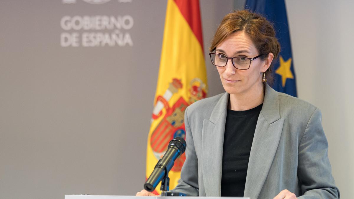 La ministra de Sanidad, Mónica García.