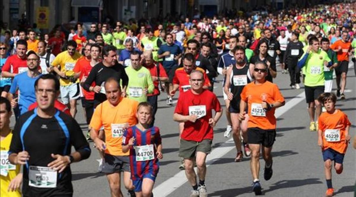 Participants a la cursa d’El Corte Inglés celebrada el 2012. Participants a la cursa d’El Corte Inglés celebrada el 2012.
