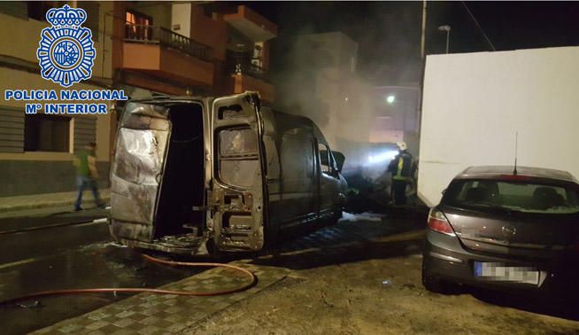 Incendio en Puerto del Rosario (20/06/17)