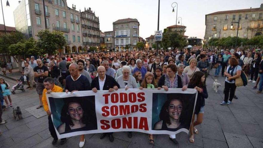 Manifestación por Sonia Iglesias, cinco años después de su desaparición.