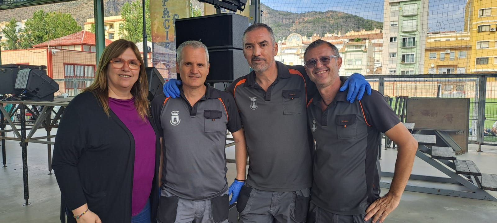 Paella de la Gent Gran en las fiestas de Tavernes de la Valldigna