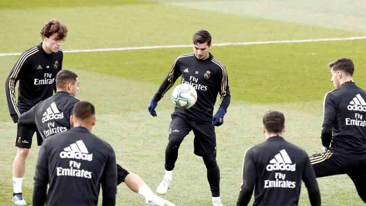 El Real Madrid se entrenó con algunas bajas