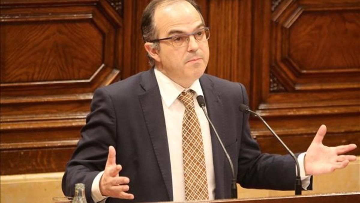 Jordi Turull, presidente del grupo parlamentario de Junts pel Sí.