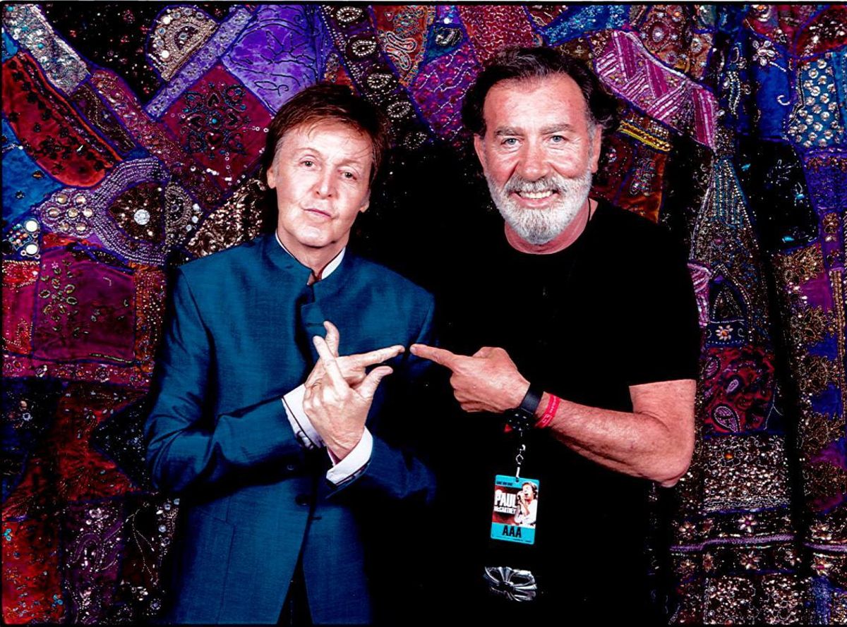 Paul McCartney y Pino