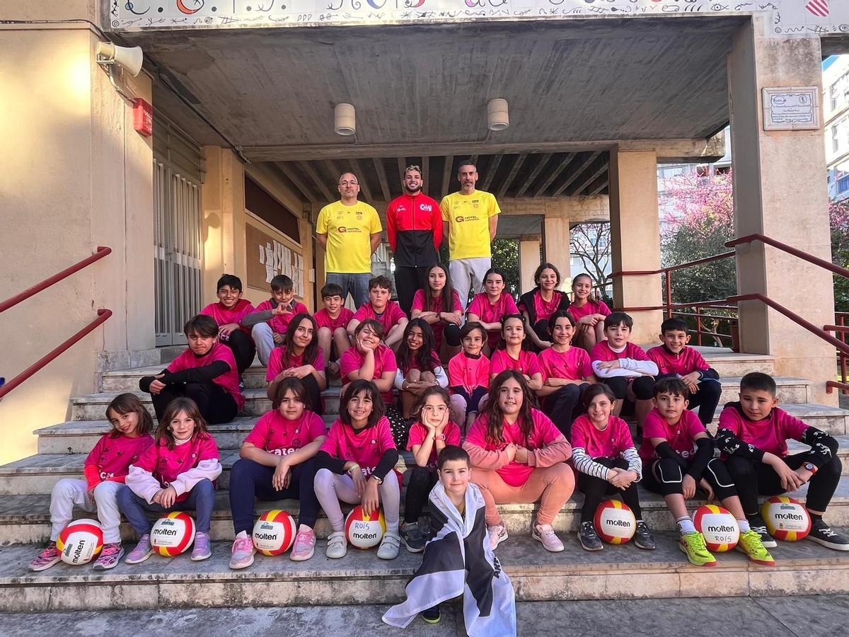 Foto del CV Arenas en el CEIP Roís de Corella de Gandia