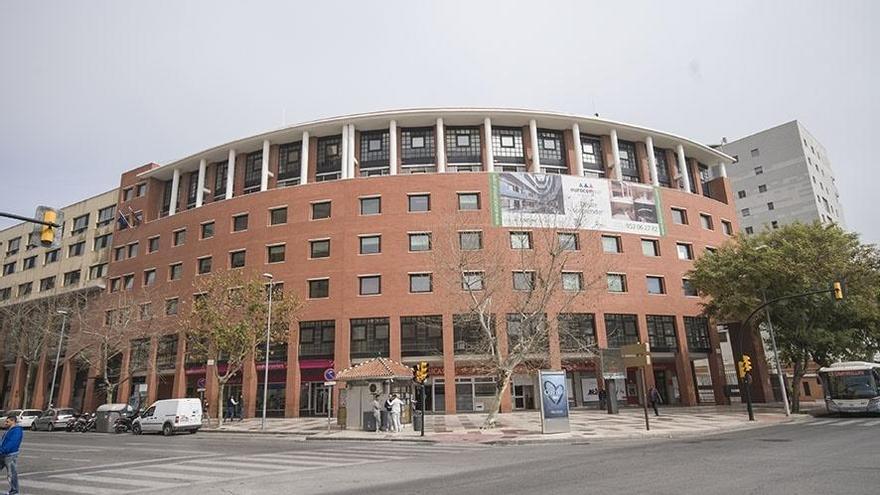 El edificio EurocomSur en Málaga, propiedad de Iberdrola Inmobiliaria.