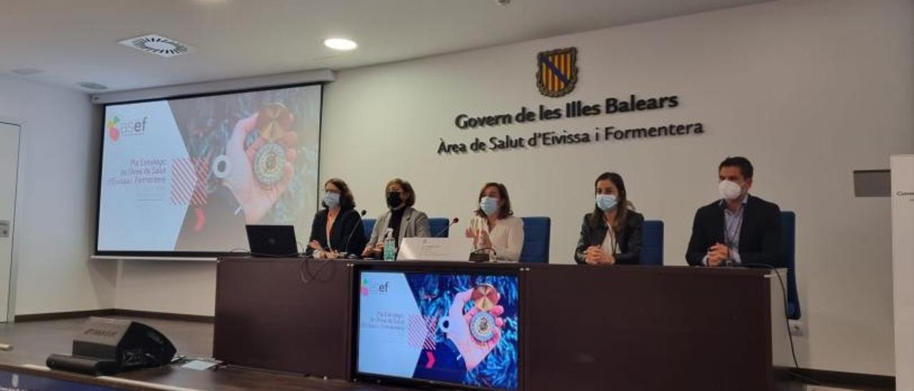 Presentación del plan estratégico del Área de Salud.