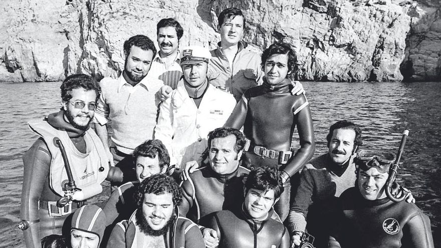 Medio siglo de la Fuensanta en las profundidades de Cabo Tiñoso