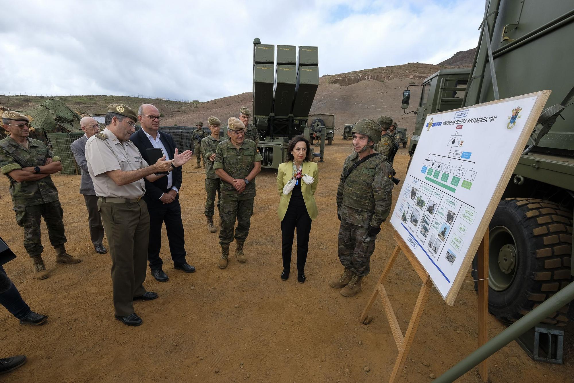 Visita de la ministra Margarita Robles a Gran Canaria (4/12/2022)