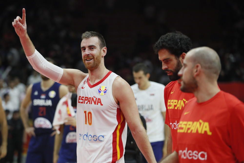 Mundial de baloncesto: España - Serbia