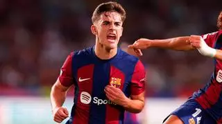 El emotivo gesto de Gavi con el Barça