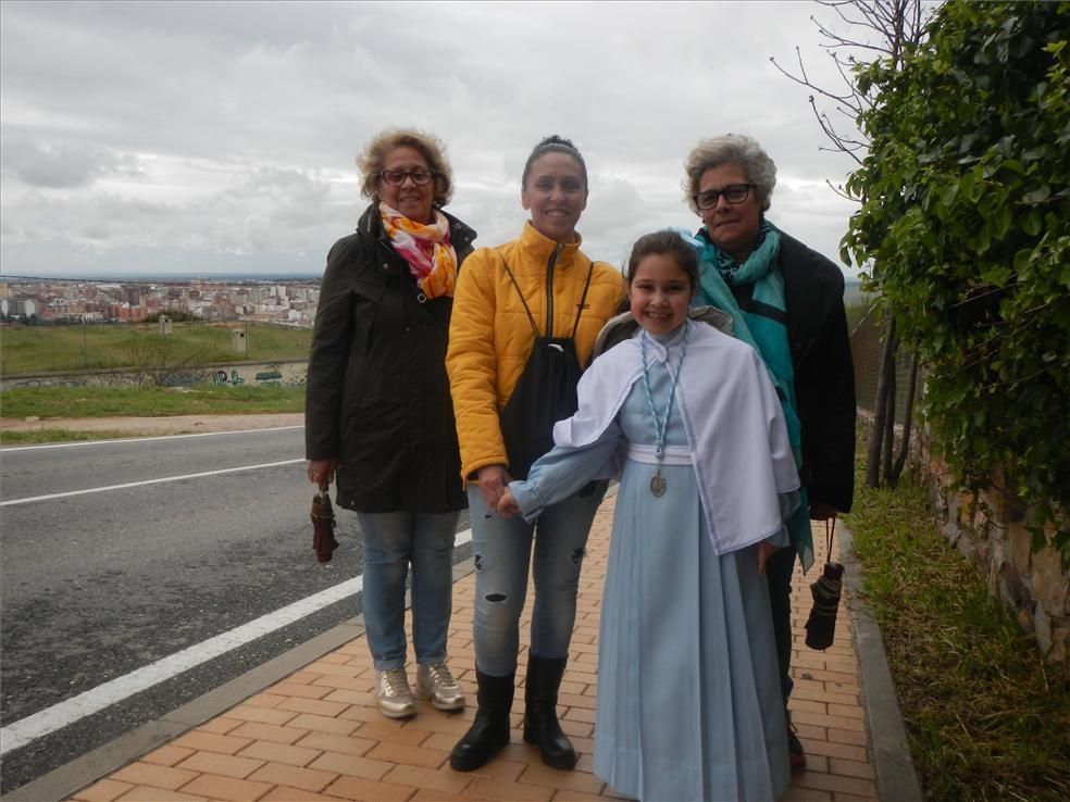 La bajada de la patrona de Cáceres en imágenes