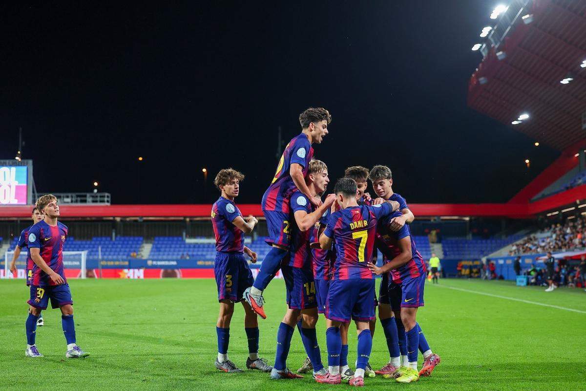 Las mejores imágenes del Barça Atlètic vs Castellón B (4-0)