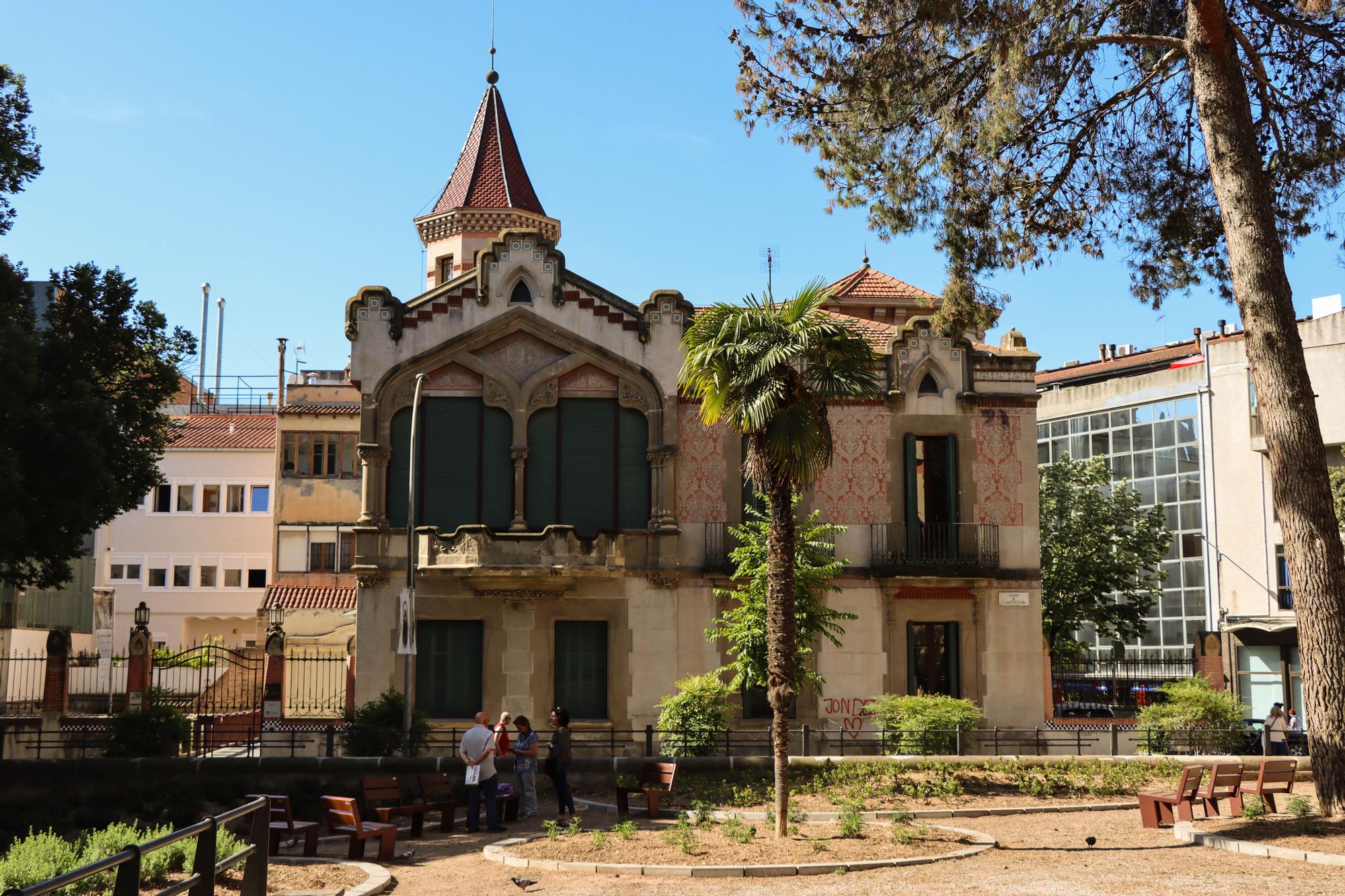 Així és el nou jardí del pati del Casino de Manresa