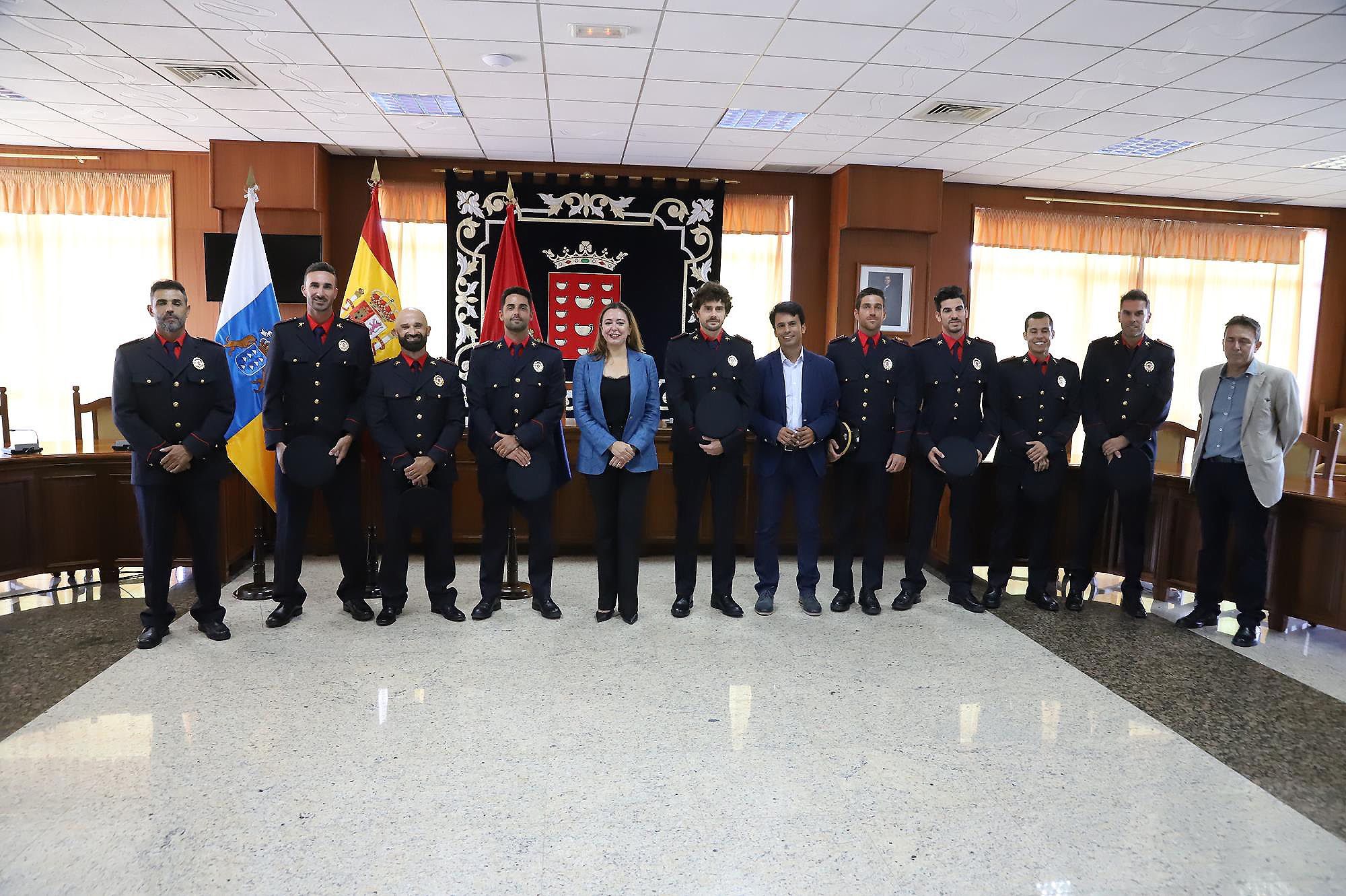 Ocho bomberos se incorporan a la plantilla del Consorcio de Seguridad y Emergencias de Lanzaorte