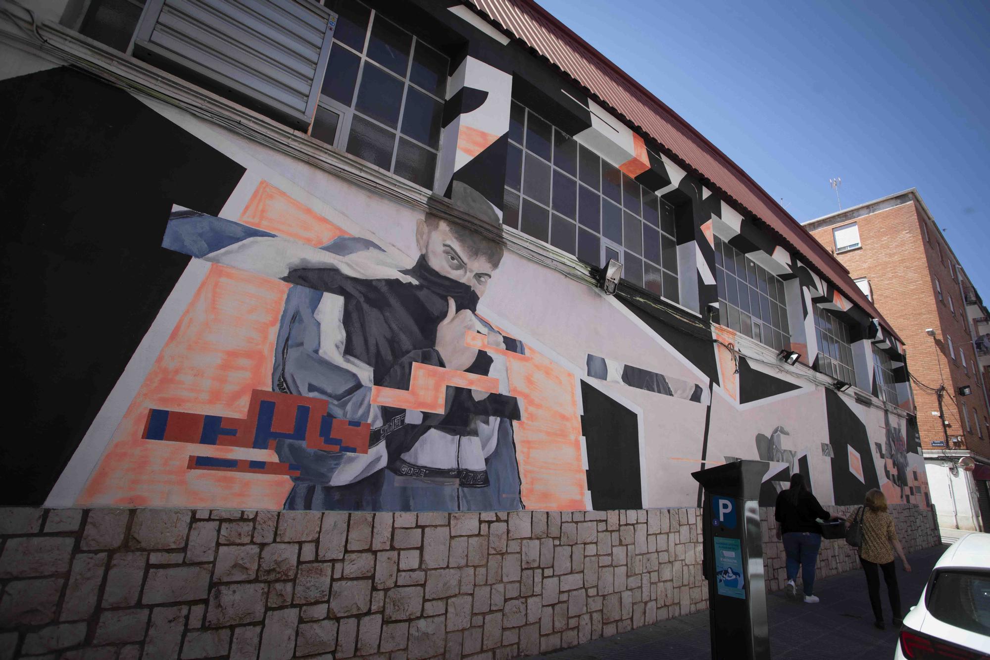 La ruta "Més Que Murs" del arte urbano en Sagunt.