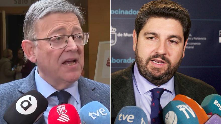 Ximo Puig ataca a López Miras por sus palabras sobre las paradas de AVE
