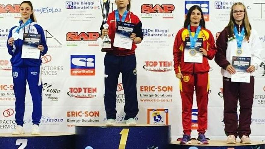 Selena Barrientos suma un bronce en el Mundial júnior