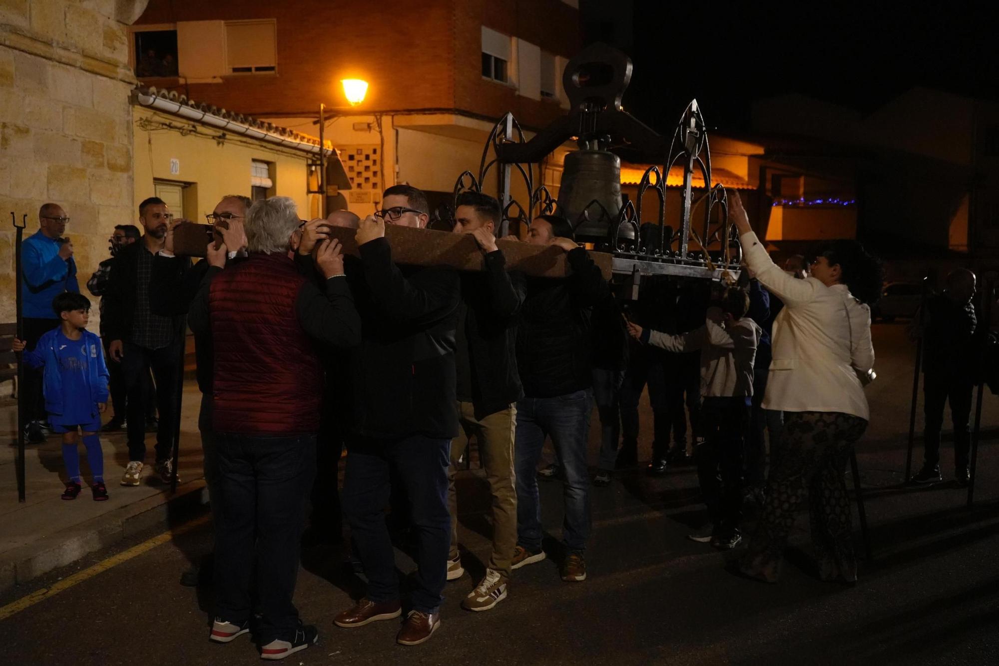 GALERÍA | Así prepara el Espiritu Santo la procesión del Viernes de Dolores en Zamora