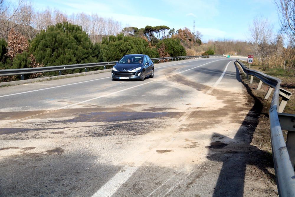 Accident de trànsit mortal a Hostalric