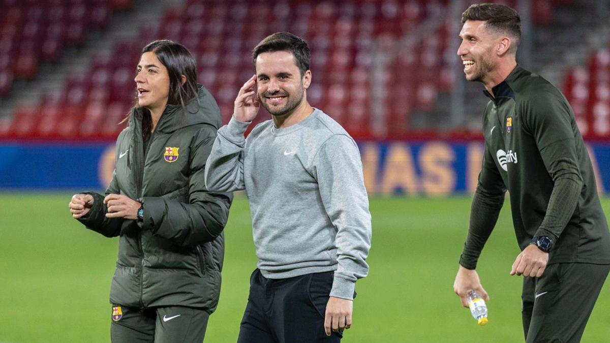 El último partido de Giráldez con el Barça. Un encuentro, especial