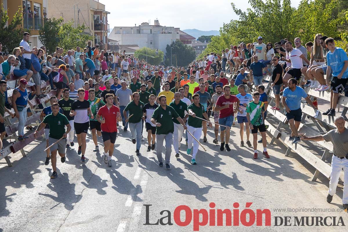 Sexto y último encierro de la Feria Taurina del Arroz en Calasparra