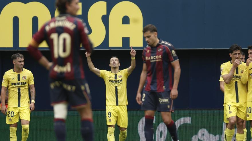 Villarreal golea 5-1 al Levante y sella su boleto a la Champions League
