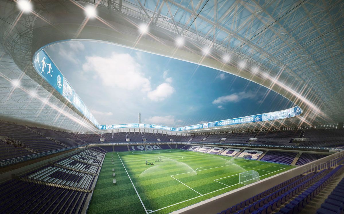 El estadio de Riazor aspira a ser sede del Mundial de fútbol 2030