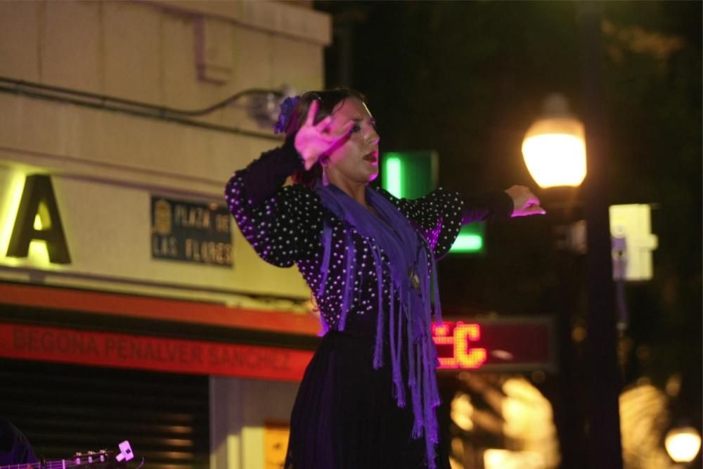 Flamenco en la Plaza de las Flores