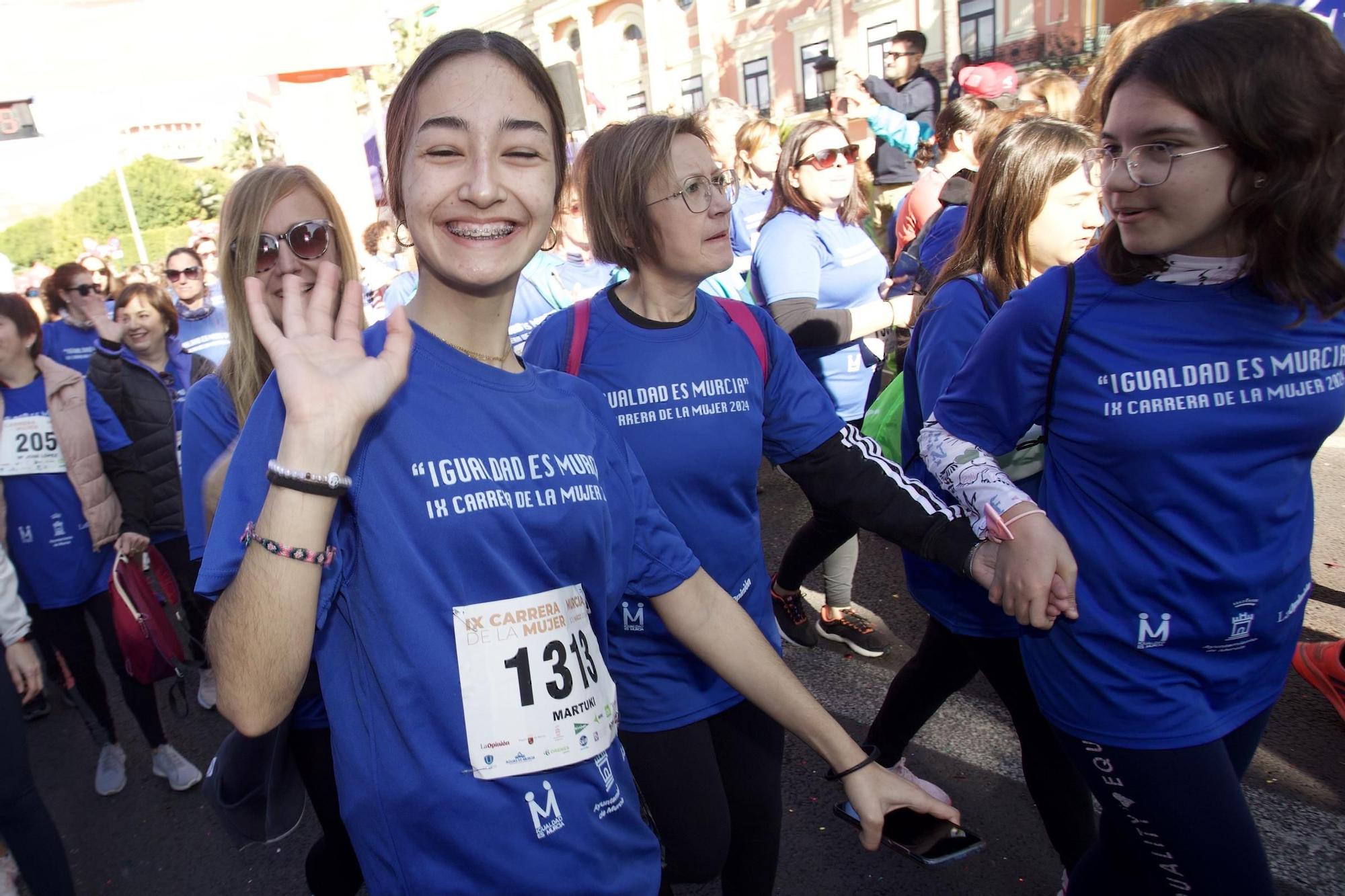 Las imágenes de la salida de la Carrera de la Mujer de Murcia 2024