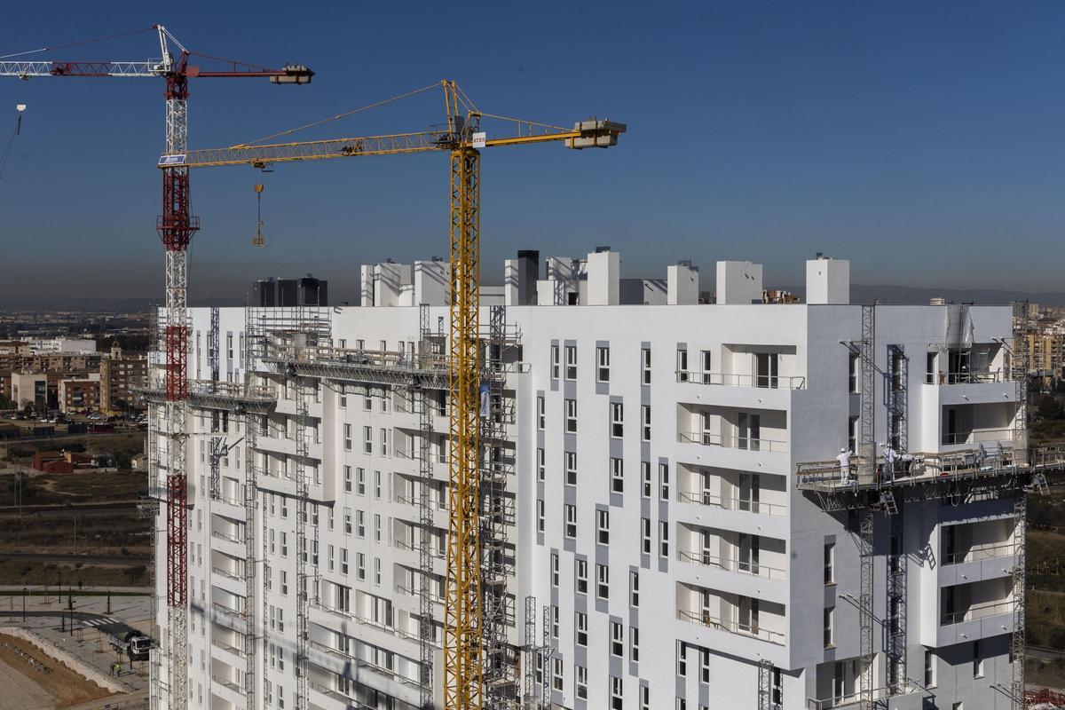 Viviendas de obra nueva en Turianova.