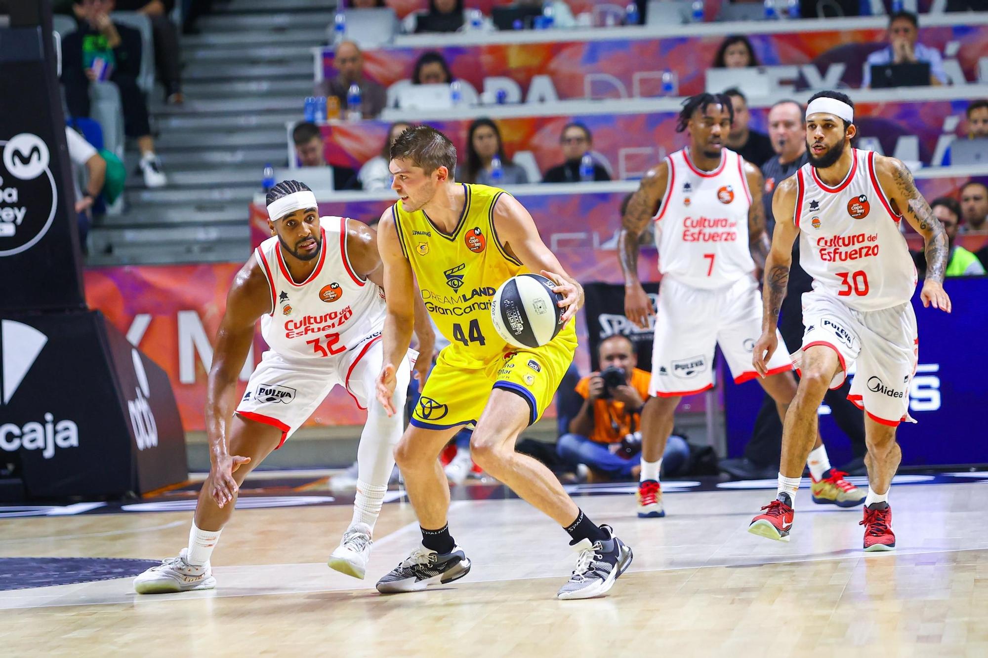 Copa del Rey de baloncesto: Dreamland Gran Canaria - Valencia Basket