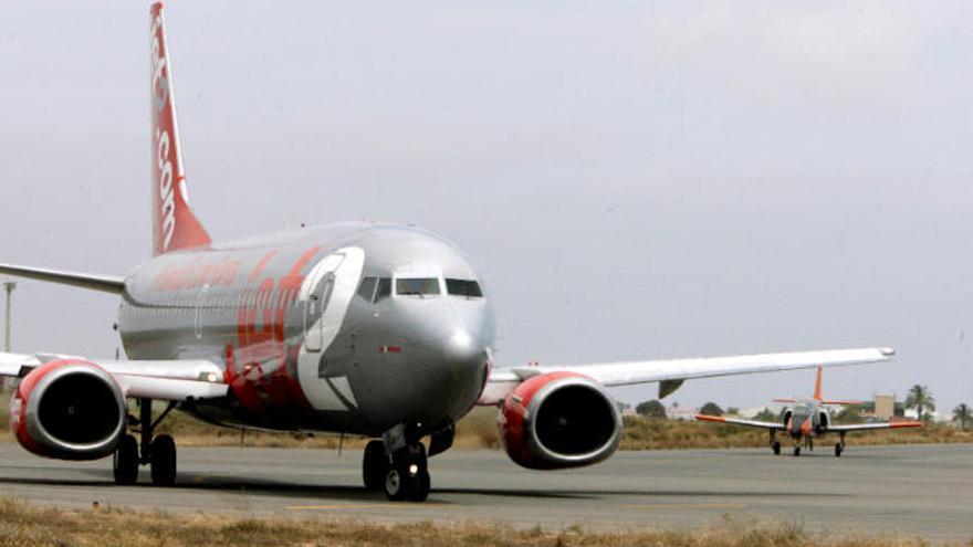 Avión de la compañía aérea Jet2.