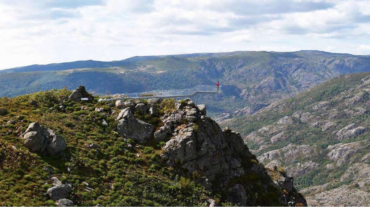 Recreación del mirador.