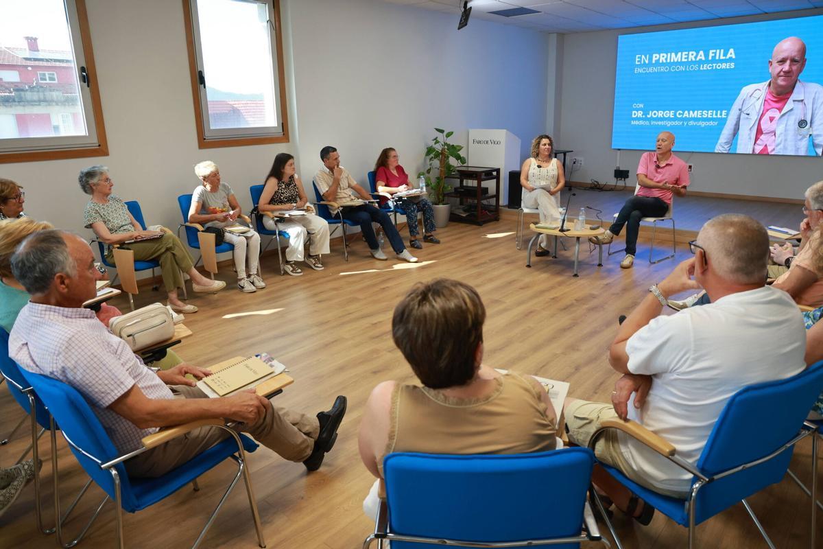 Encuentro de los suscriptores con Jorge Cameselle