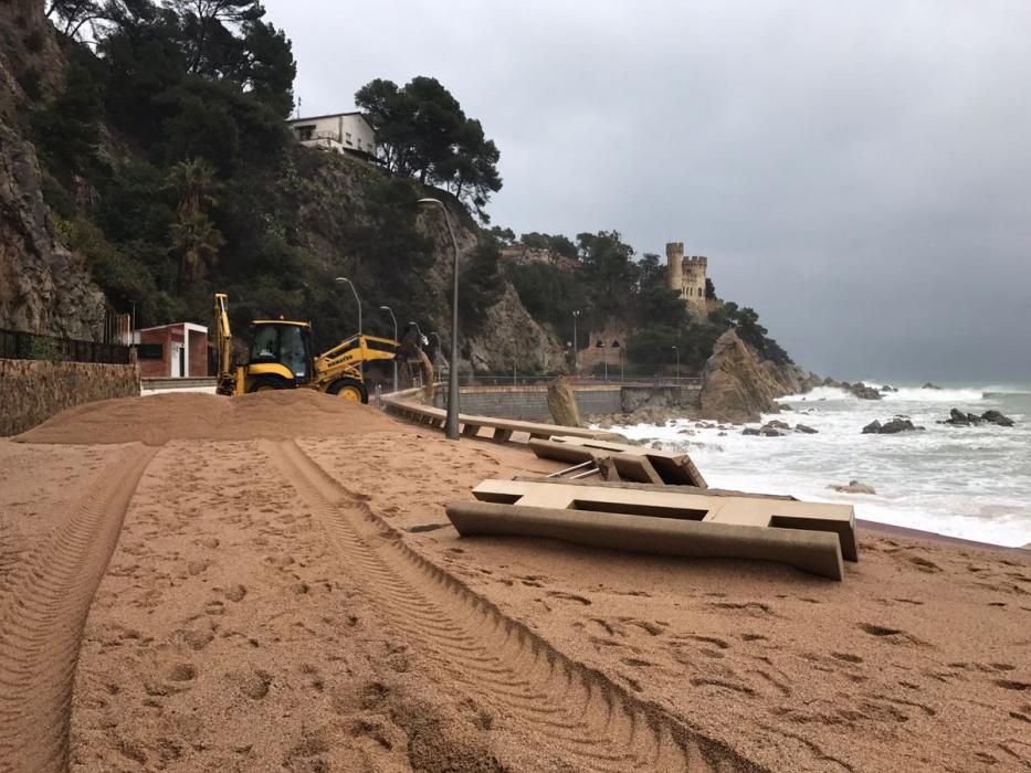 Temporal de vent i aigua a les comarques gironines