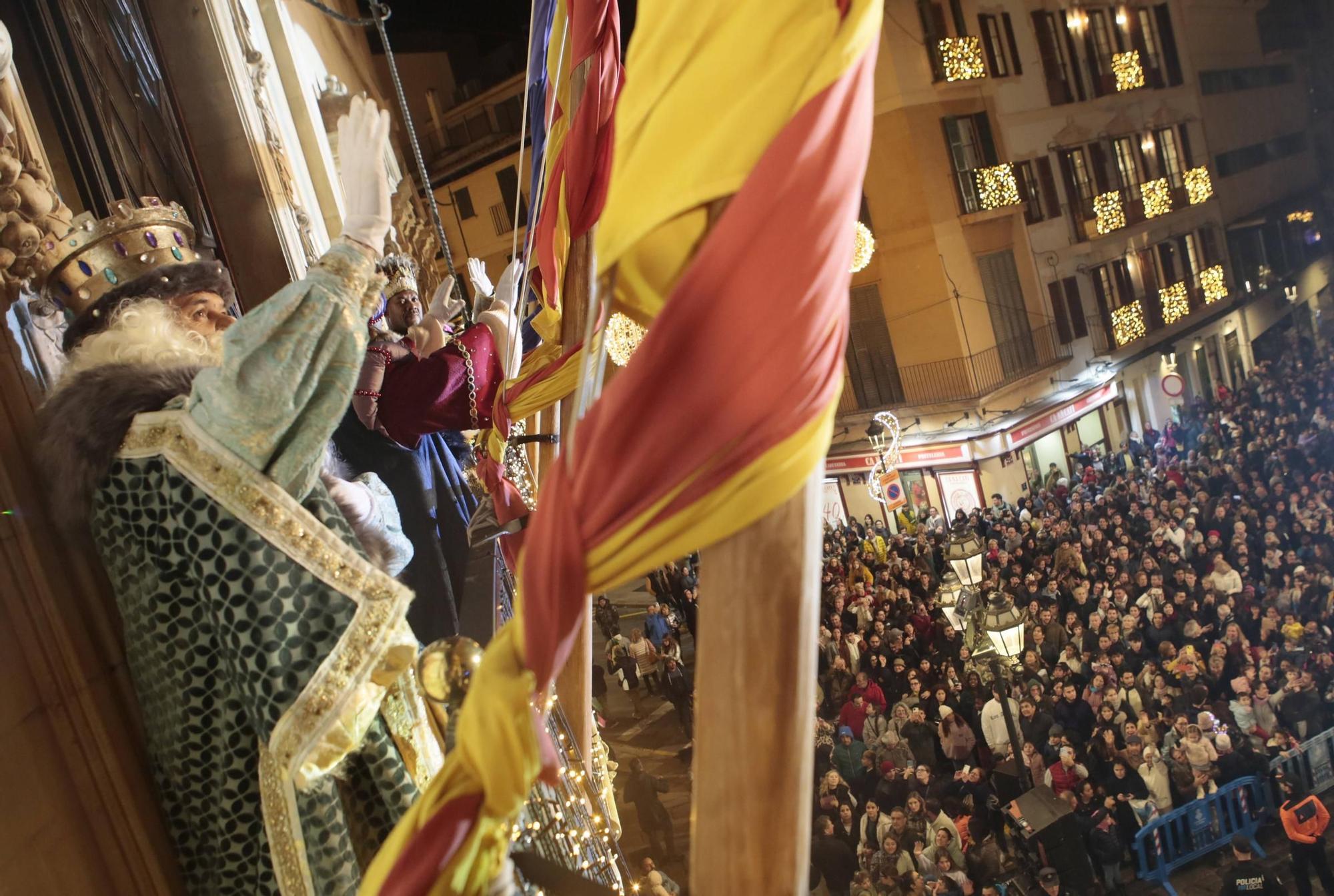 Las imágenes de la Cabalgata de Reyes en Palma 2024