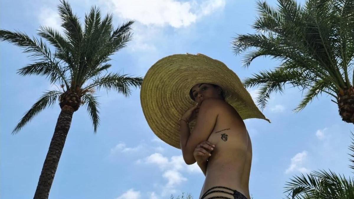 Blanca Suárez en una de sus estancias en Xàbia.