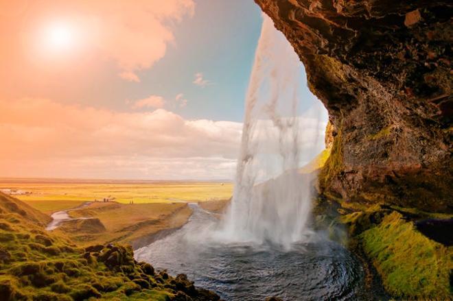 Cascada Skogafoss