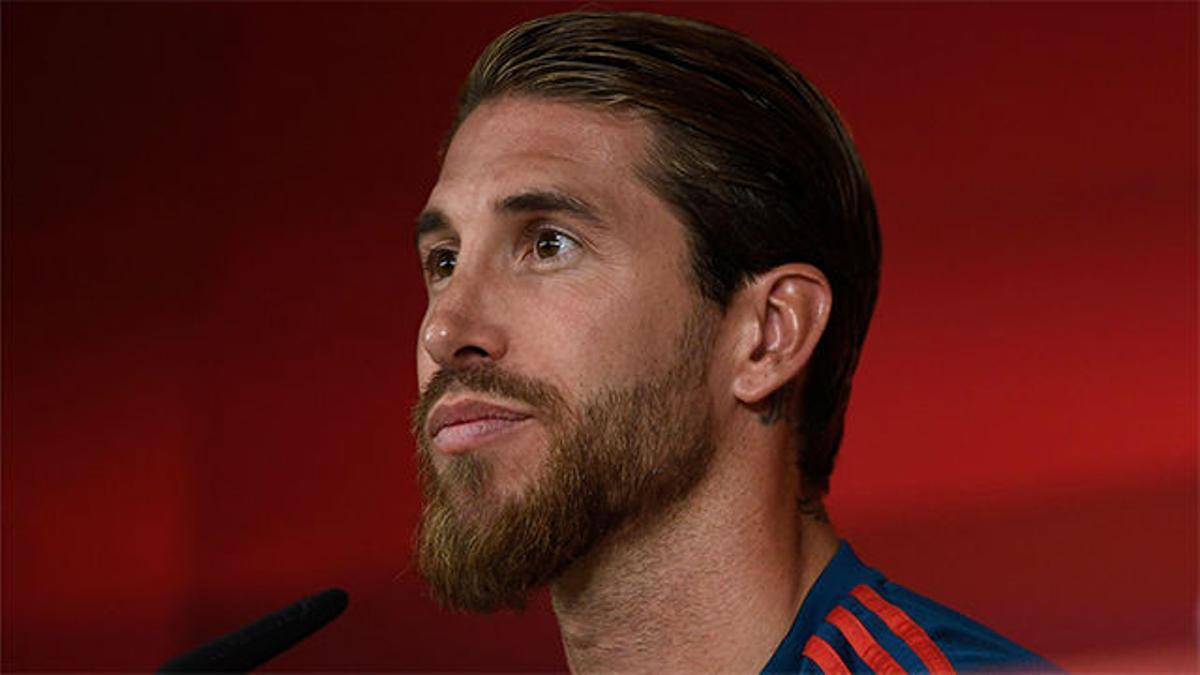 Sergio Ramos: "Echamos de menos a Luis Enrique"