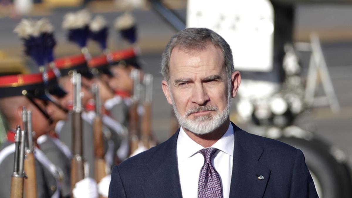 Felipe VI aterriza en Guatemala para investidura del presidente Bernardo Arévalo de León / BIENVENIDO VELASCO