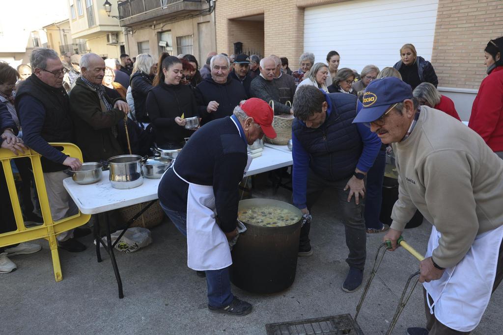 Así se vivió Sant Blai en Estivella