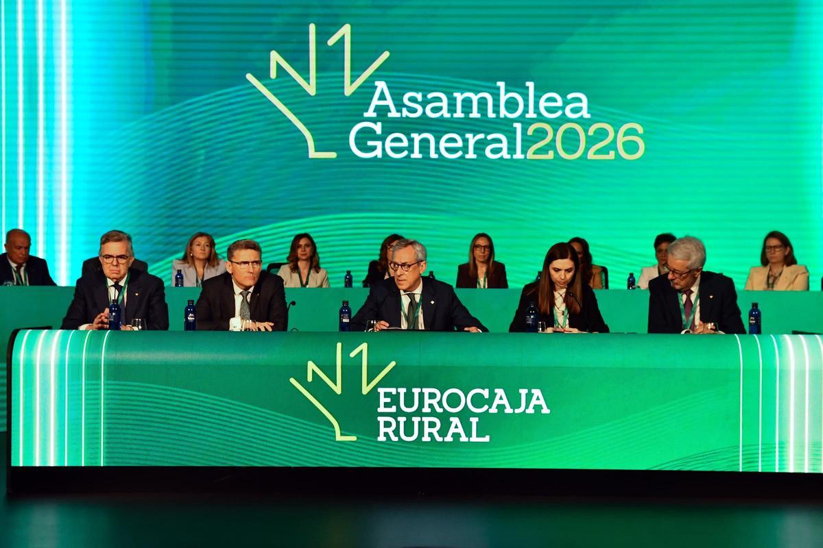 El presidente de Eurocaja Rural, Javier López Martín, comenzó la Asamblea.